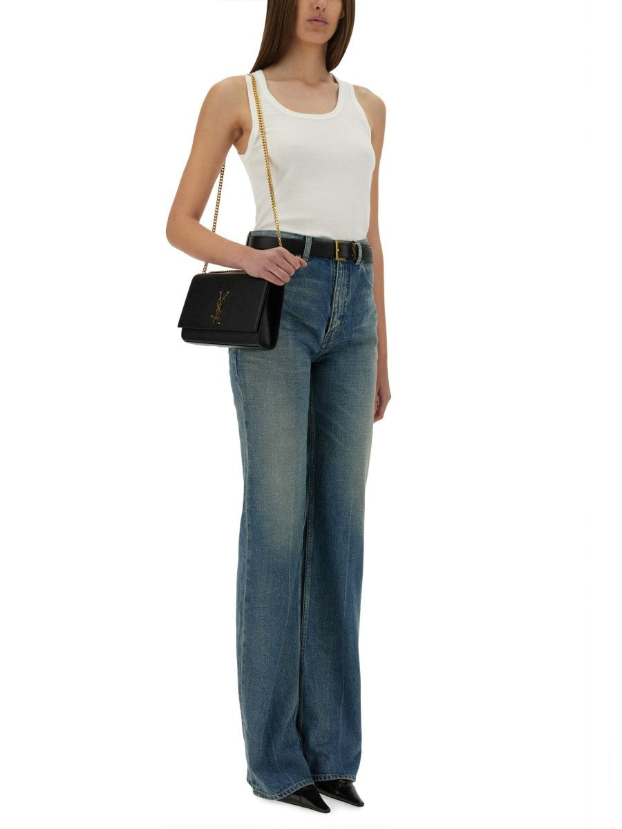 Saint Laurent Women's Tank Top Cassandras White, view 2