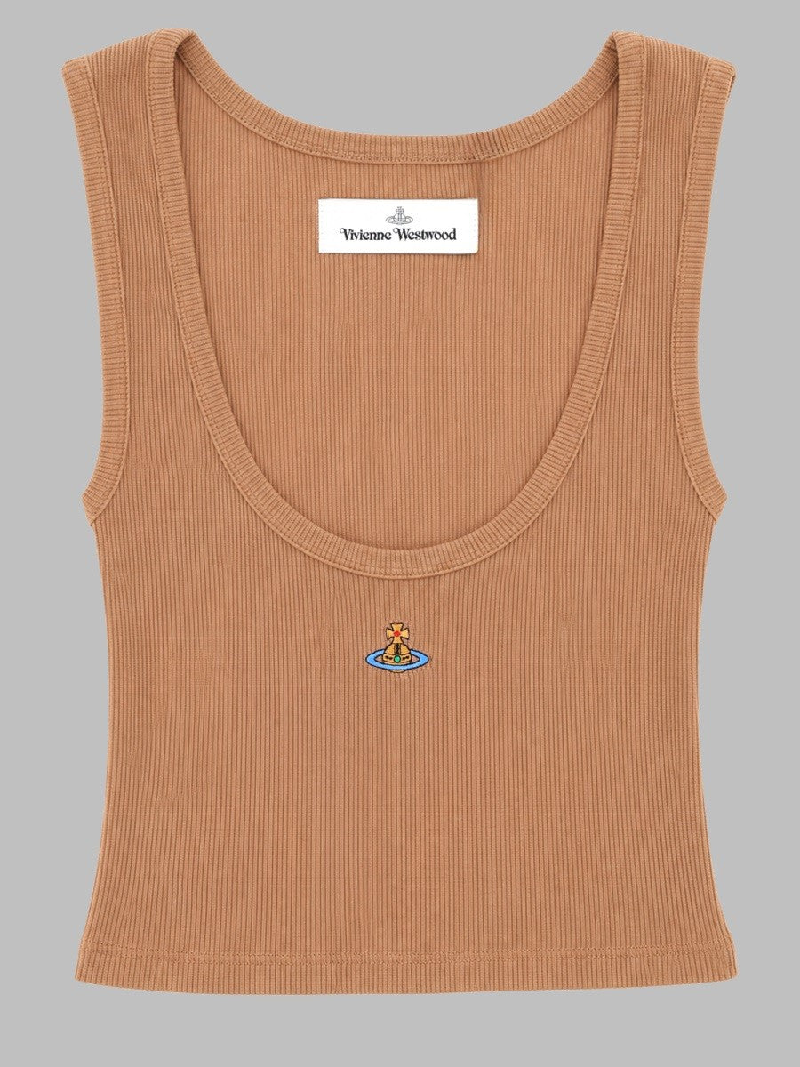 Vivienne Westwood Women's Tank Top Con Brown