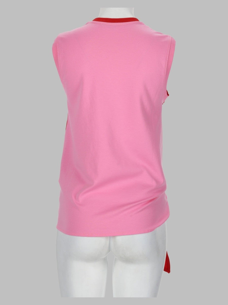 JW Anderson Women's Tank Top Con Nodo Red