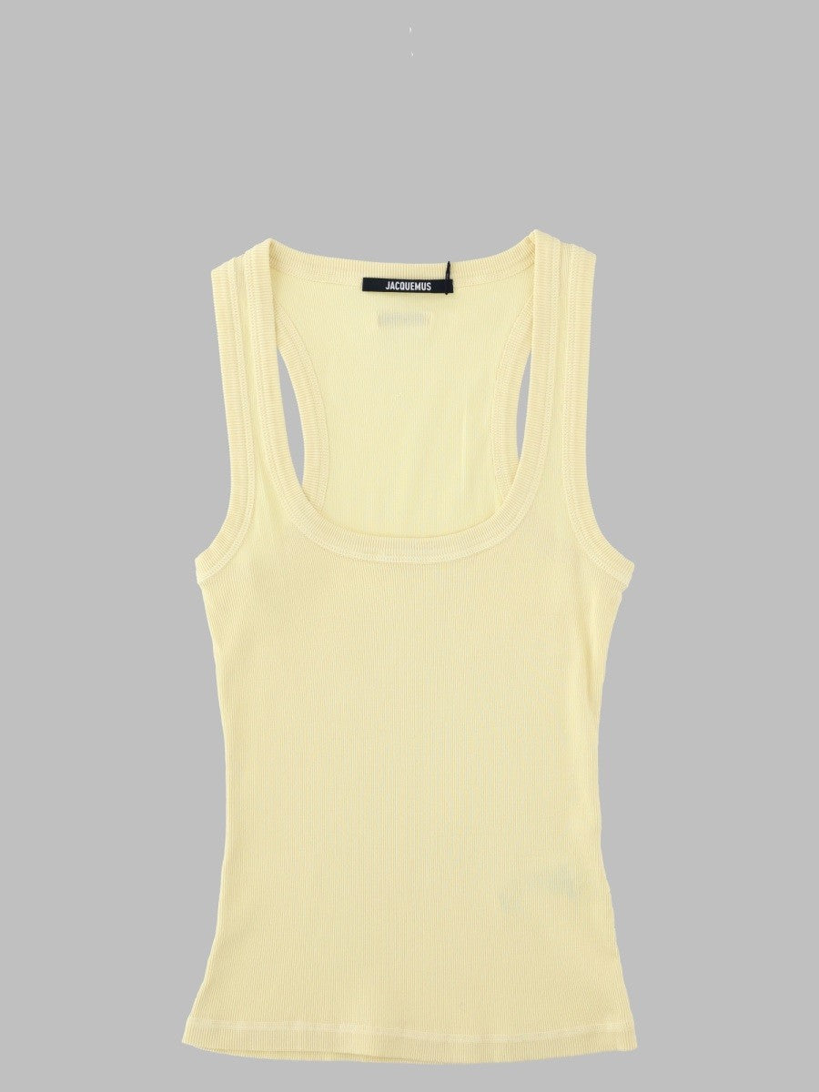 JACQUEMUS Women's Tank Top Gros Grain Yellow