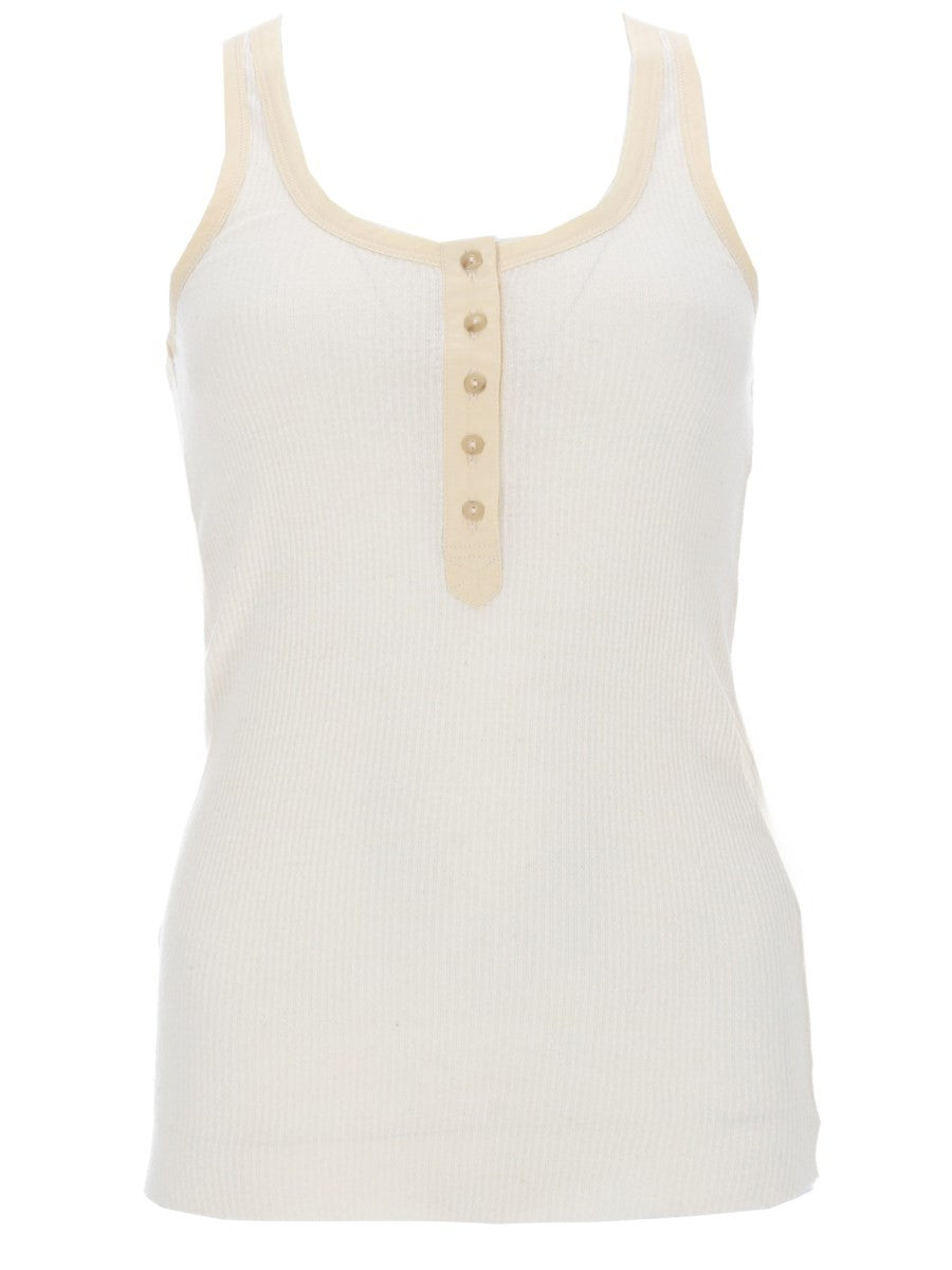 ISABEL MARANT Women's Tank Top Helma White