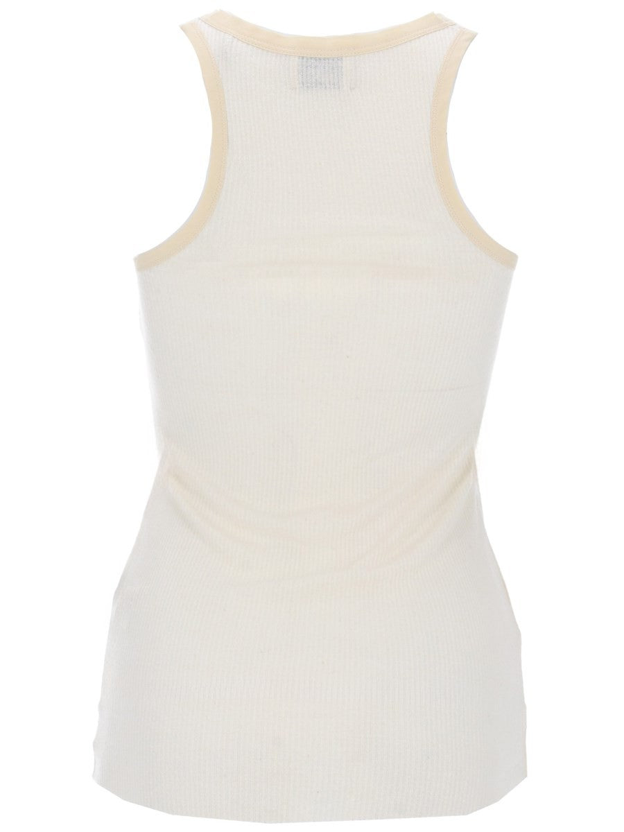 ISABEL MARANT Women's Tank Top Helma White