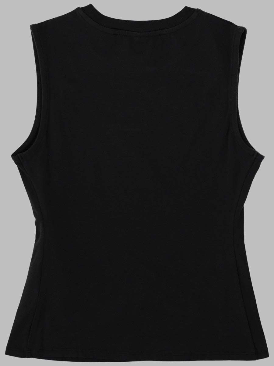 alexanderwang Women's Tank Top in Cotone Stretch Black