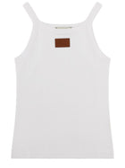 Fendi Women's Cotton Tank Top White