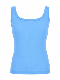 Versace Women's Tank Top in Lana Blue