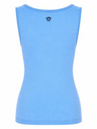 Versace Women's Wool Tank Top Blue, view 3