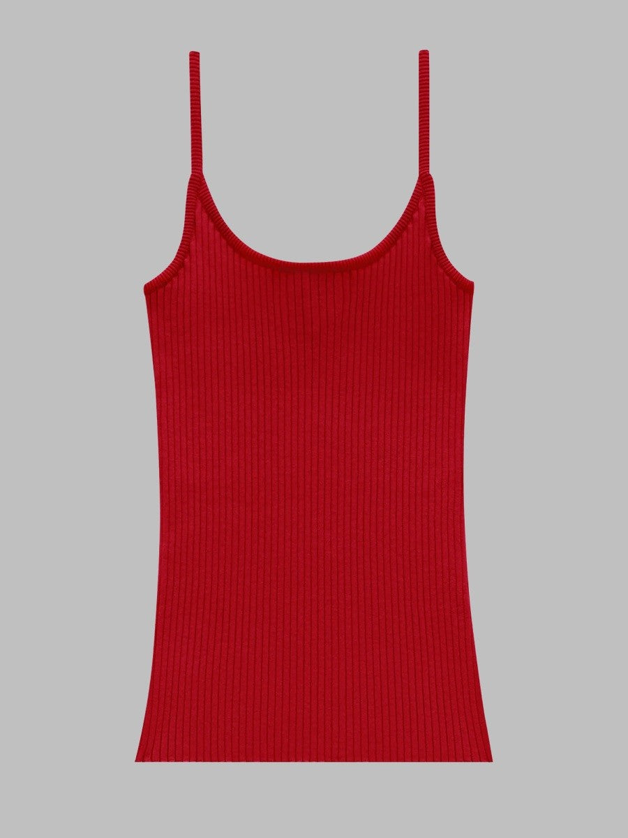 courrèges Women's Tank Top in Maglia Reedition Red