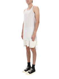 DRKSHDW Men's Tank Top Loose White