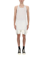 DRKSHDW Men's Tank Top Loose White, view 4