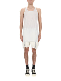 DRKSHDW Men's Tank Top Loose White