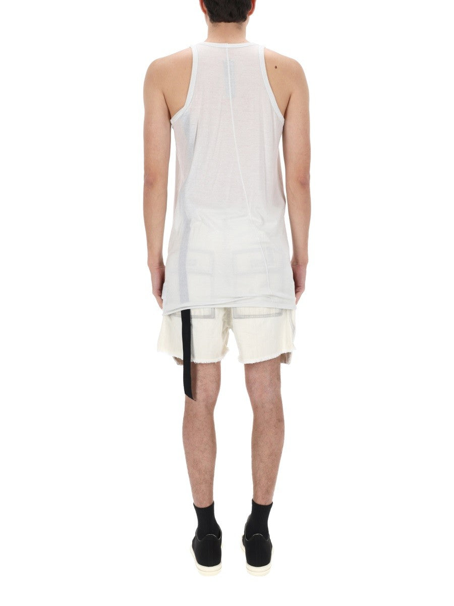 DRKSHDW Men's Tank Top Loose White