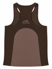 Balenciaga Women's Tank Top Senza Cuciture Techwear Brown, view 2