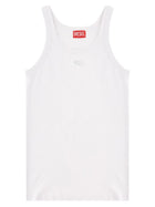 Diesel Men's Tank Top Wife Dco White