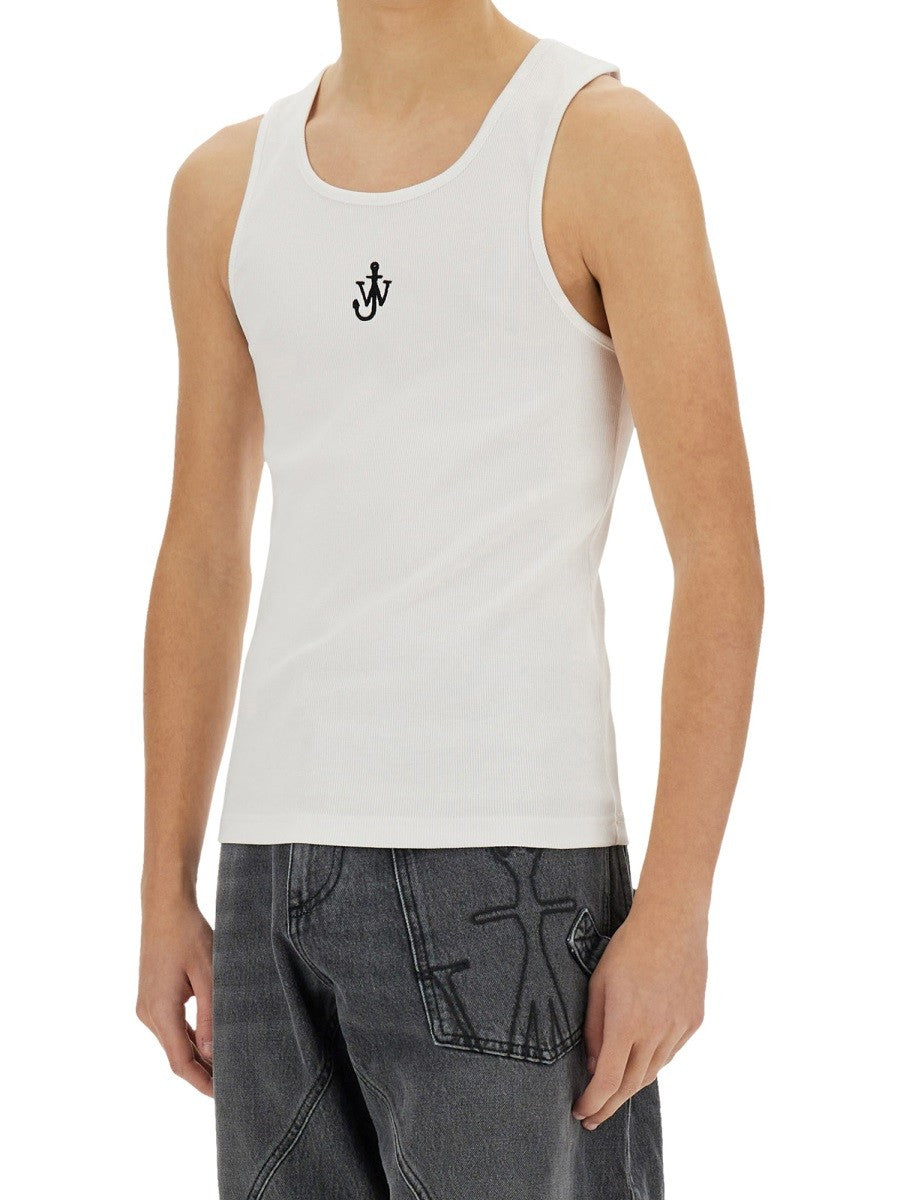 JW Anderson Men's Tank Top White JW Anderson