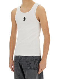 JW Anderson Men's Tank Top White JW Anderson