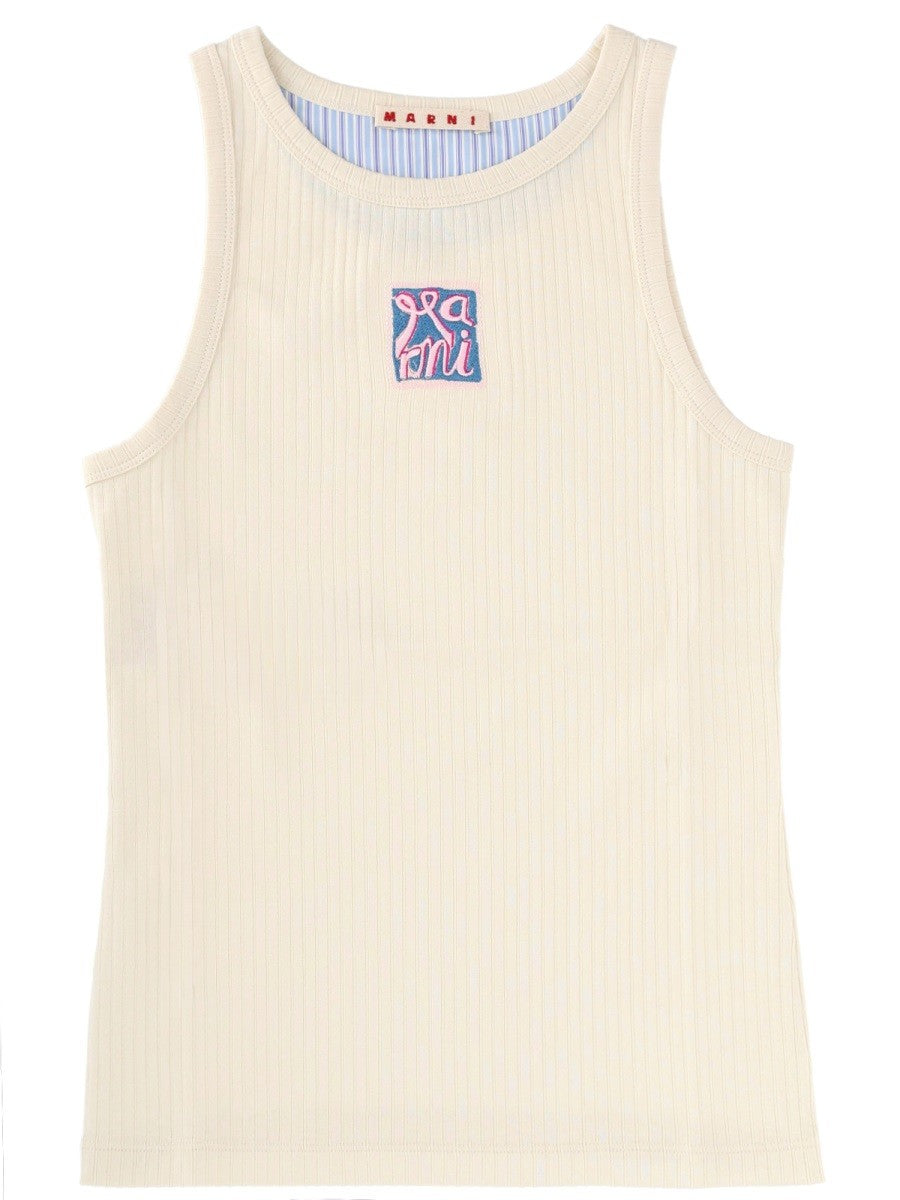 Marni Women's Tank Top Beige
