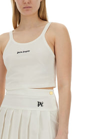 Palm Angels Women's Tank Top White
