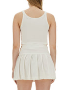 Palm Angels Women's Tank Top White, view 3