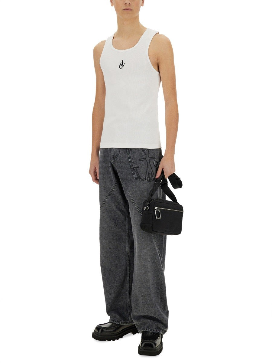 JW Anderson Men's Tank Top White JW Anderson
