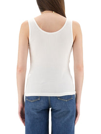 Chloé Women's Tank Top Con White