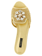 Dolce &amp; Gabbana Taormina Sandals Gold, view 4