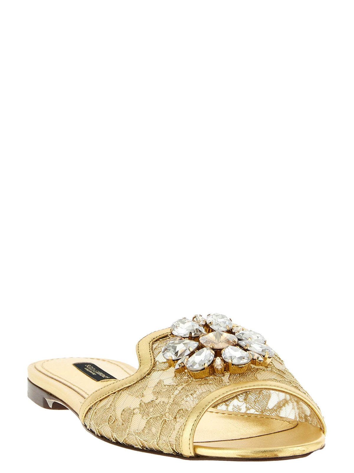 Dolce &amp; Gabbana Taormina Sandals Gold