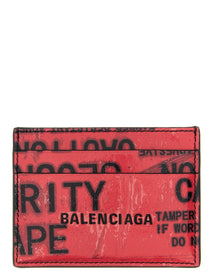 Balenciaga Tape Type Card Holder Gold