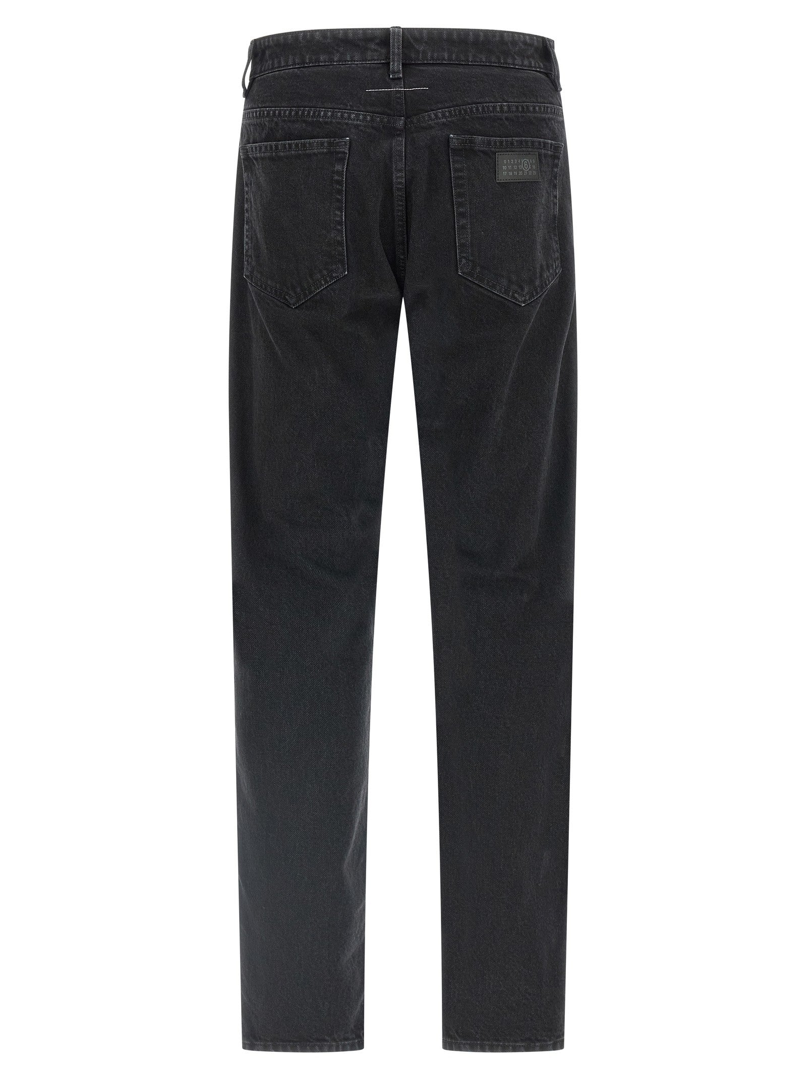 MM6 Maison Margiela Taped Jeans Black