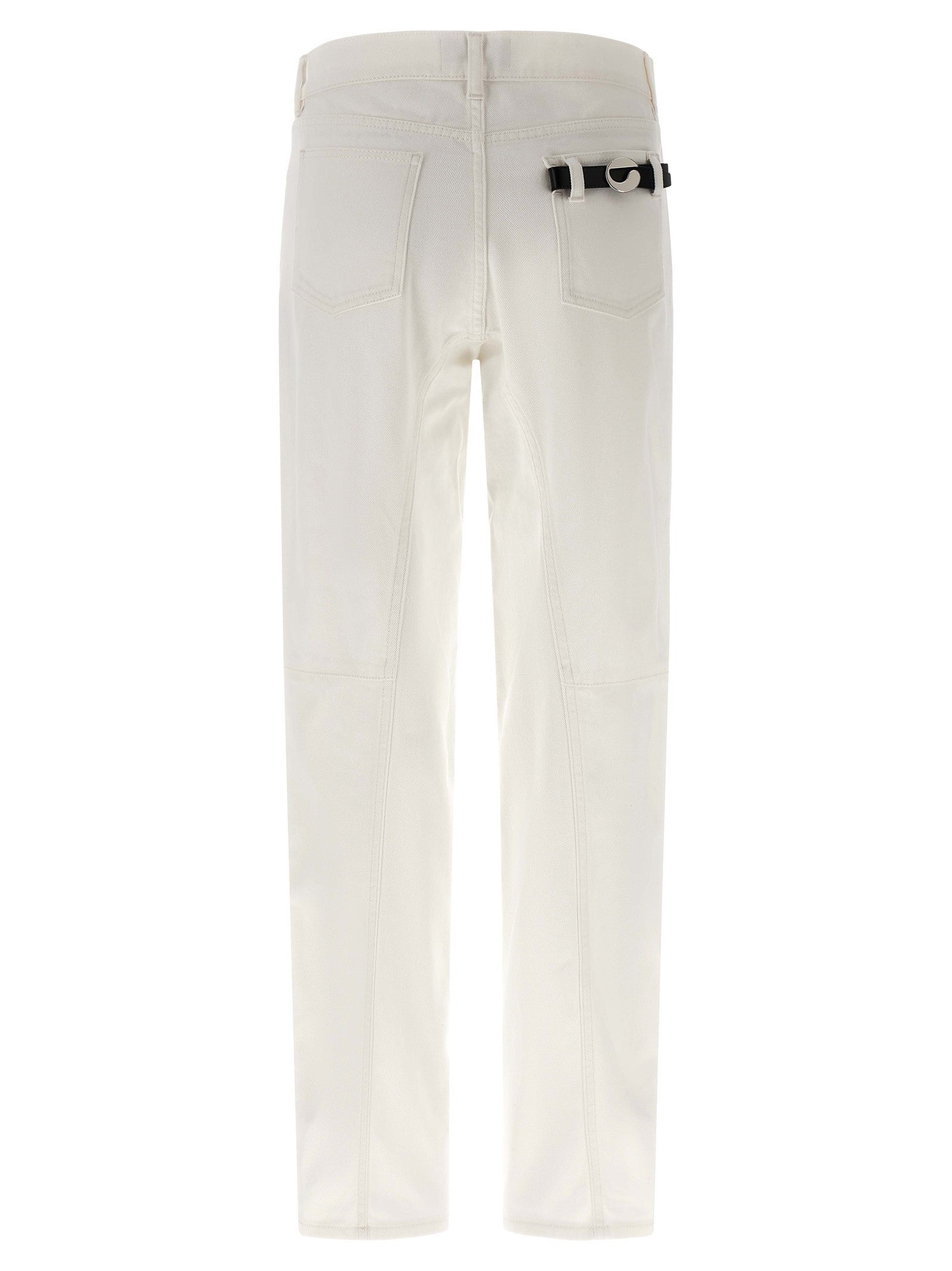Coperni Tapered Denim Jeans White