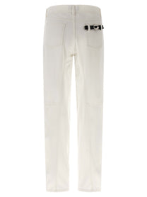 Coperni Tapered Denim Jeans White