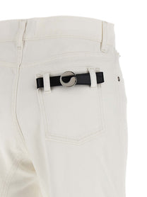 Coperni Tapered Denim Jeans White