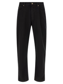 Riviera Project Tapered Leg Jeans Black