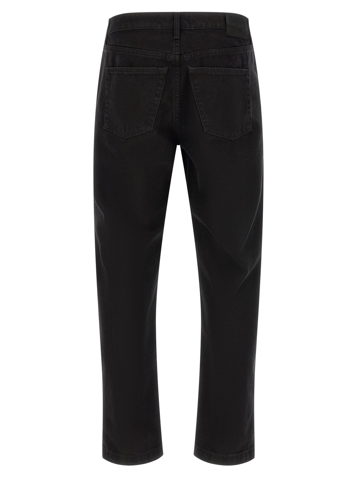 Riviera Project Tapered Leg Jeans Black, view 2