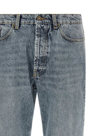 Riviera Project Tapered Leg Jeans Blue, view 3
