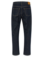 Riviera Project Tapered Leg Jeans Blue, view 2