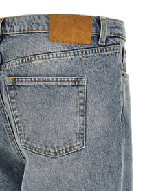 Riviera Project Tapered Leg Jeans Blue, view 4