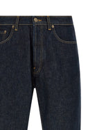 Riviera Project Tapered Leg Jeans Blue, view 3