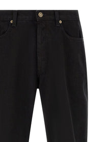 Riviera Project Tapered Leg Jeans Black