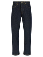 Riviera Project Tapered Leg Jeans Blue