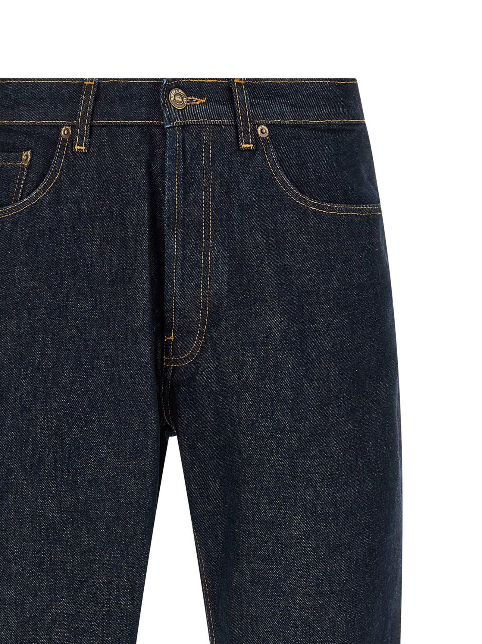 Riviera Project Tapered Leg Jeans Blue