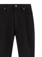 Riviera Project Tapered Leg Jeans Black, view 3