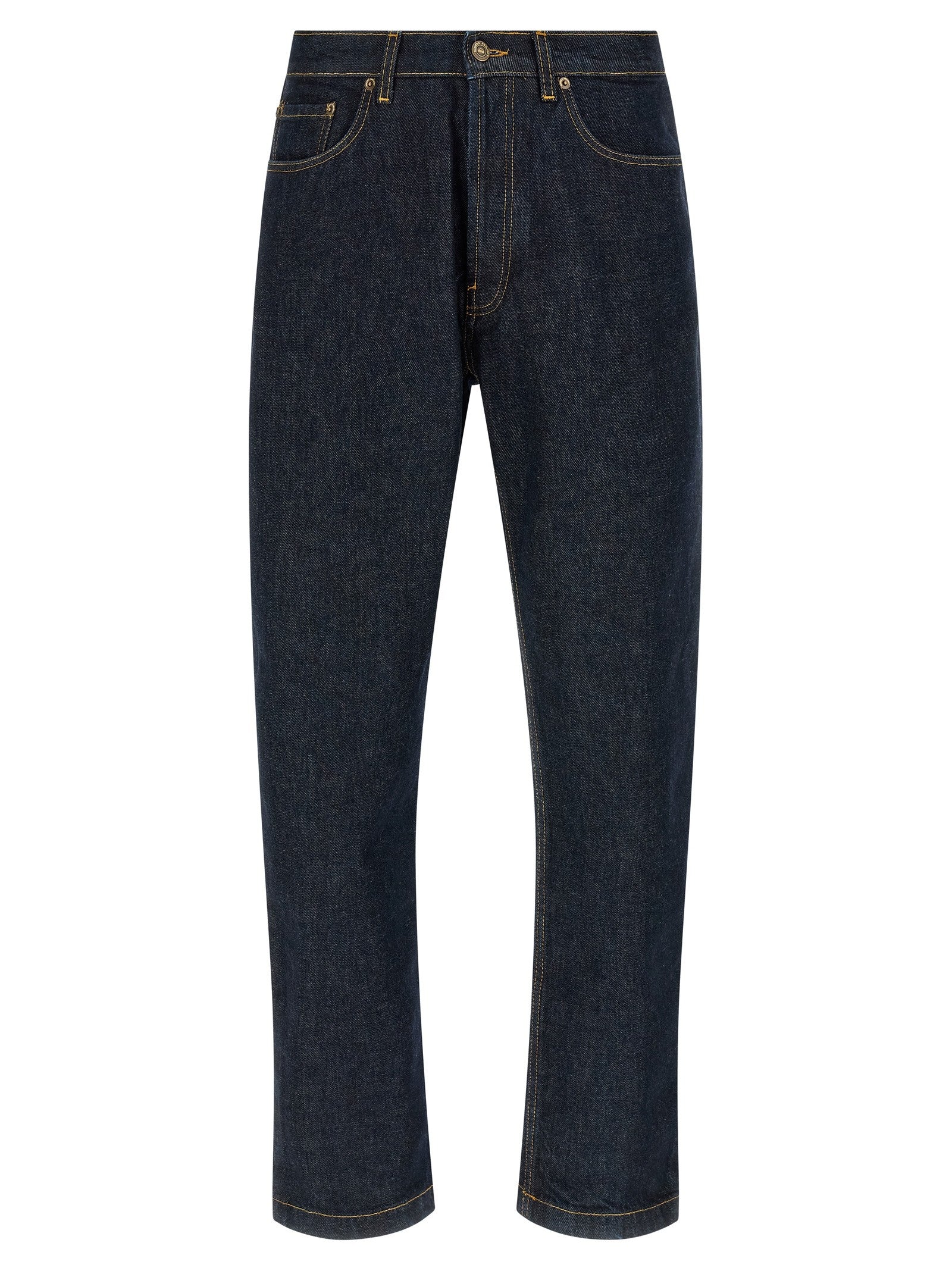 Riviera Project Tapered Leg Jeans Blue