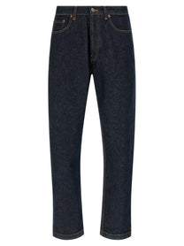 Riviera Project Tapered Leg Jeans Blue