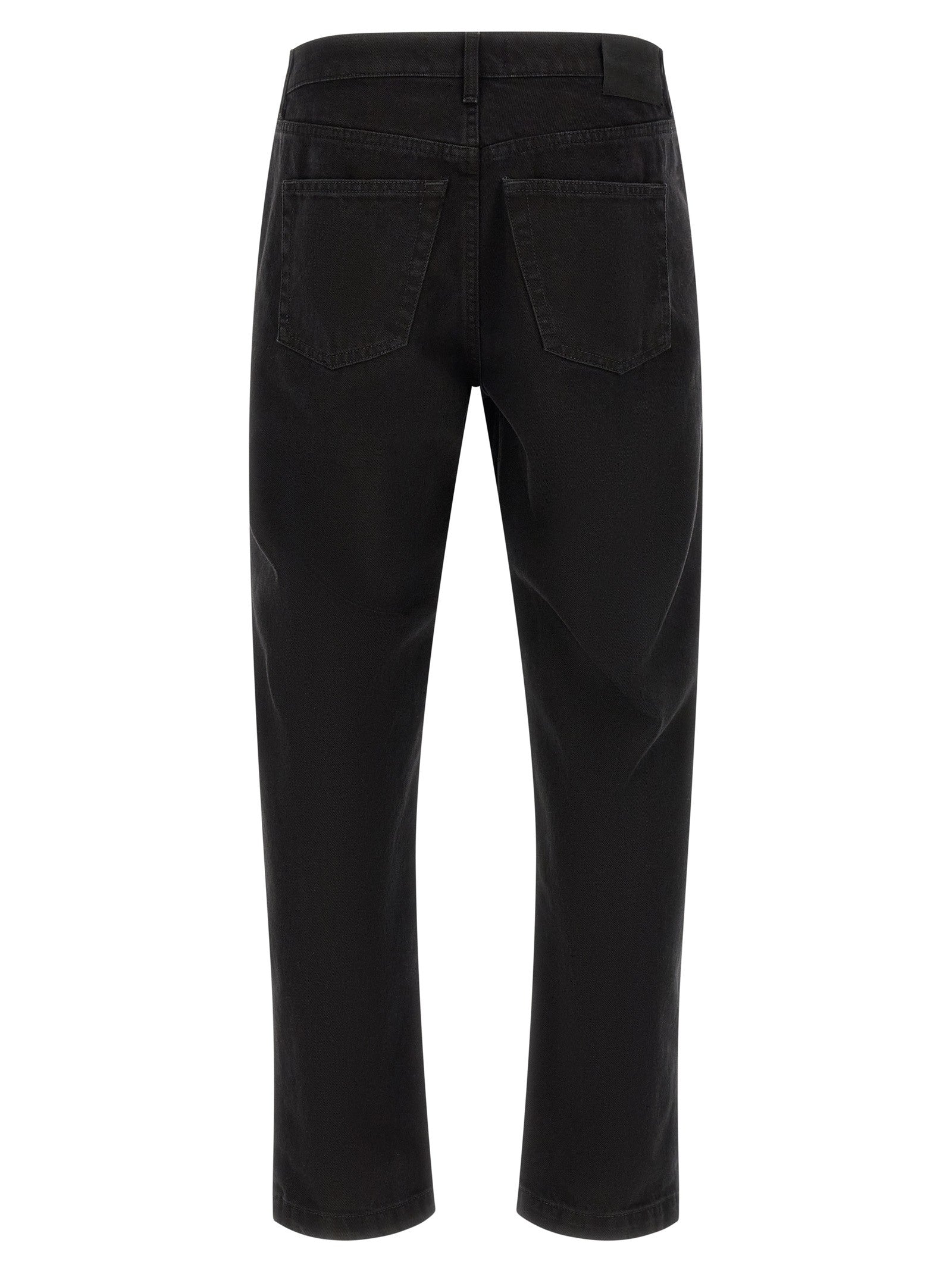 Riviera Project Tapered Leg Jeans Black