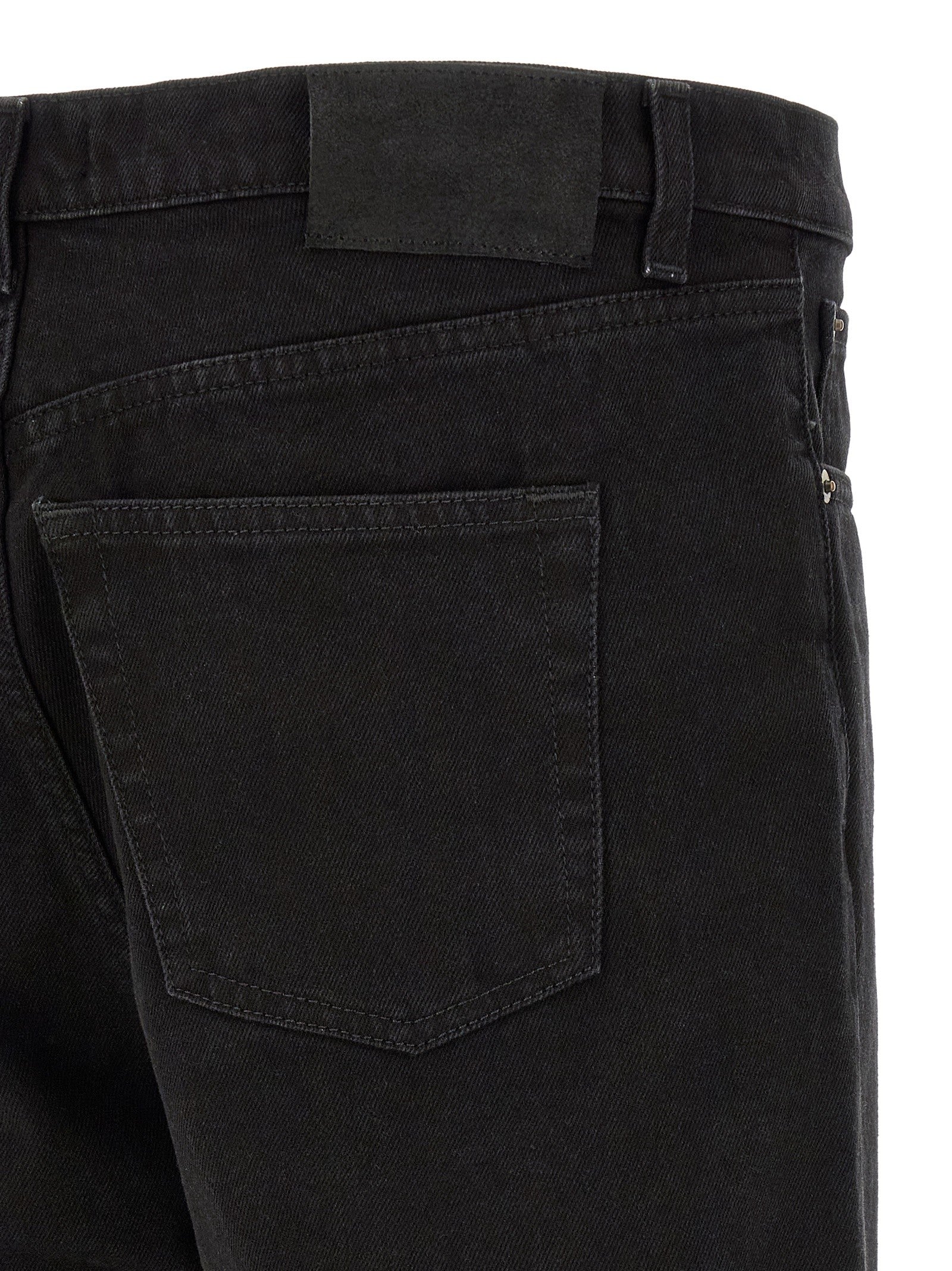 Riviera Project Tapered Leg Jeans Black