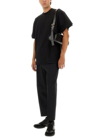 Jil Sander Men's Tapered Pants Black