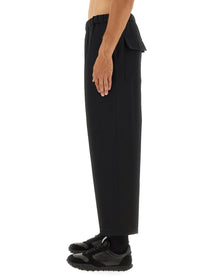 Jil Sander Men's Tapered Pants Black