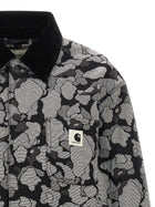 Carhartt Wip Tapestry Chore Coat Jacket Grey, view 3
