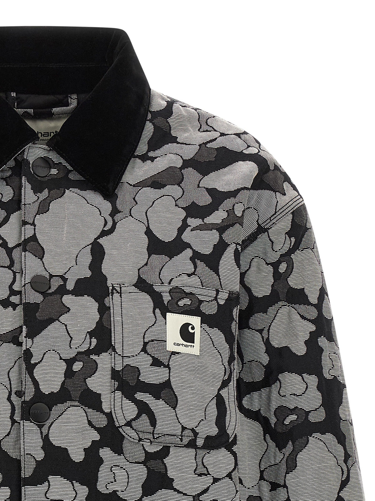 Carhartt Wip Tapestry Chore Coat Jacket Grey, view 3