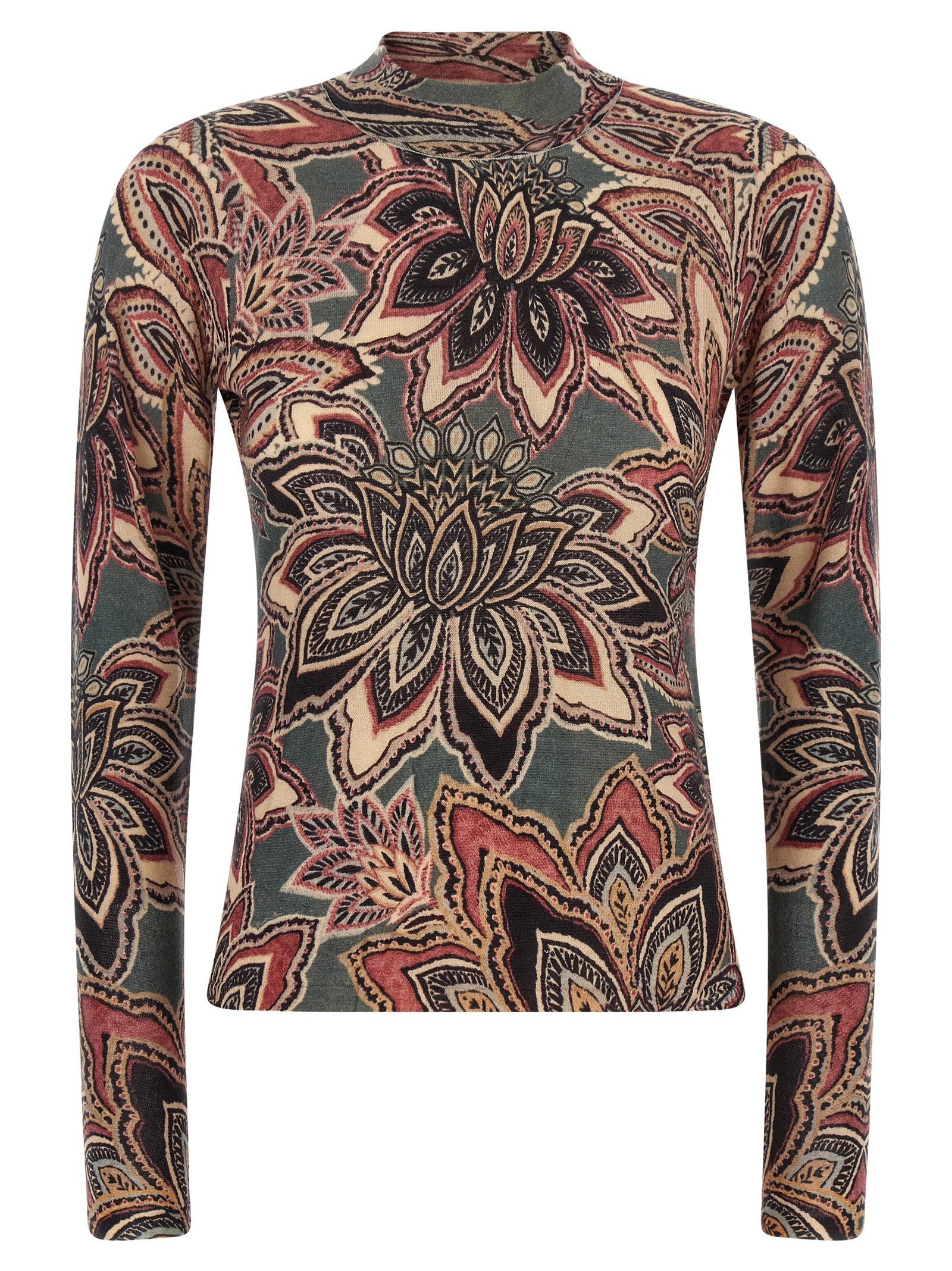 FARM Rio Tapestry Top Gold